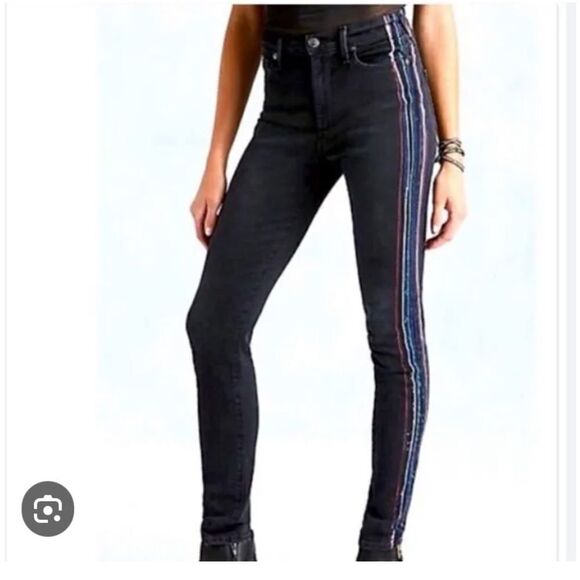 True Religion Modern Art Harper High Rise Super Skinny Jeans Size 26 - Picture 16 of 16